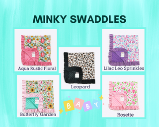 Ruffle Minky Blankets
