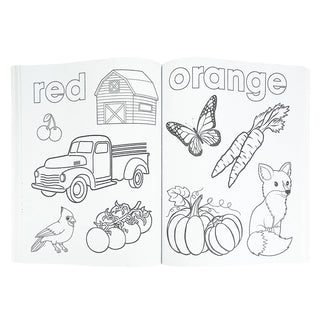 Tractors, Trucks and Animals Color book 