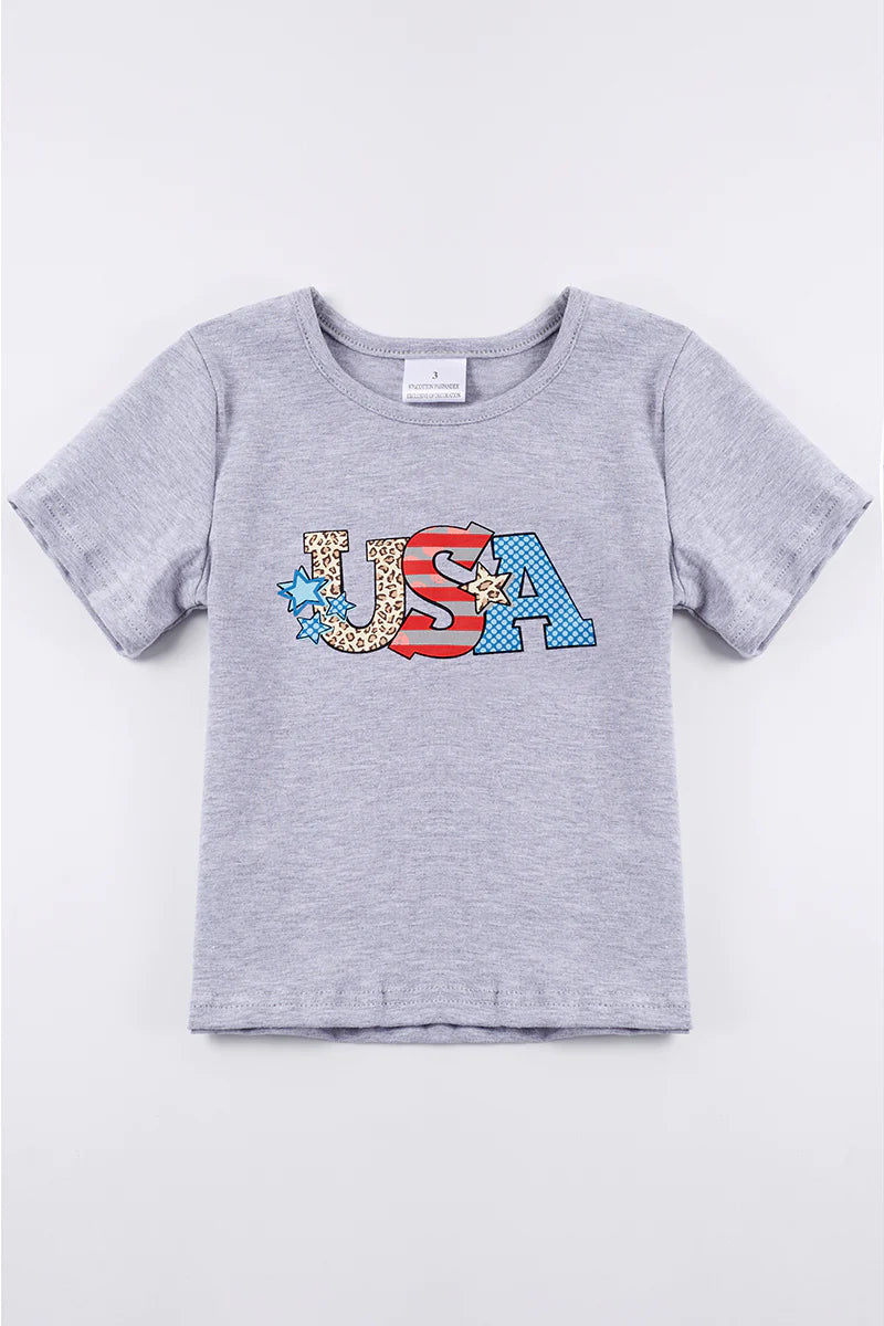 Grey USA Shirt