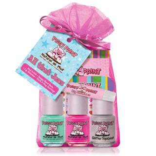 Piggy Paint "All That Jazz" Non-Toxic Kids Nail Polish & Beauty Gift Set-190 Toys-Piggy Paint-Baby In Bloom