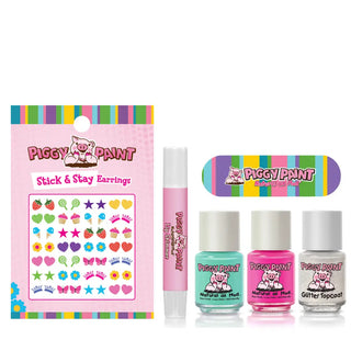 Piggy Paint "All That Jazz" Non-Toxic Kids Nail Polish & Beauty Gift Set-190 Toys-Piggy Paint-Baby In Bloom