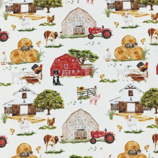Barnyard Boy Farm Life Romper – Soft & Durable Baby One-Piece-160 Dress/Romper/Jumpsuit-Clover Cottage-Baby In Bloom
