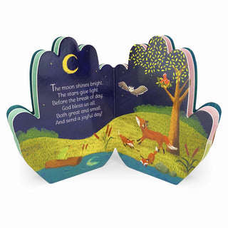 Little Sunbeams Bedtime Prayers: Praying Hands Shaped Board Book