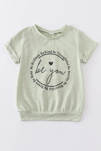 Be You Short Sleeve Top