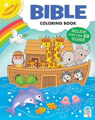 Little Sunbeams Bible Coloring & Sticker Activity Book-180 Books-Cottage Door-Baby In Bloom