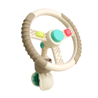 Bitzy Driver™ Interactive Baby Steering Wheel & Stroller Activity Toy-190 Toys-Itzy Ritzy-Baby In Bloom