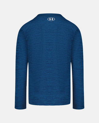 Under Armour Boys' Twist Graphic Long Sleeve - Black Out Navy-130 Kids Tops-Under Armour-Baby In Bloom