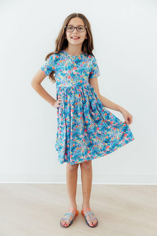 Blooming In Wonderland Twirl Dress-160 Dress/Romper/Jumpsuit-Mila & Rose-Baby In Bloom