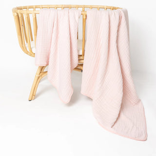 Blush Cloud Muslin Quilt