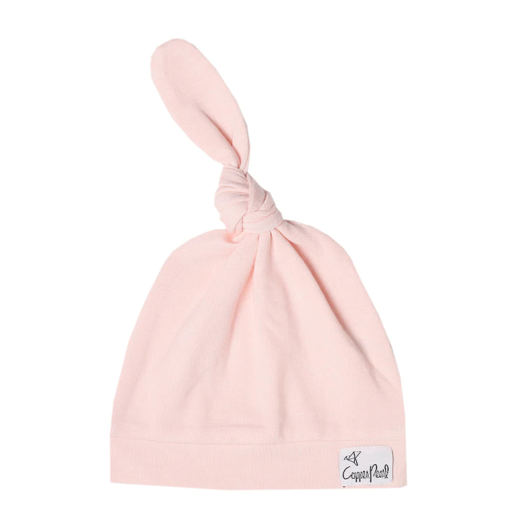 Blush Knotted Hat-blush