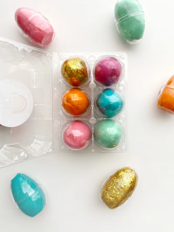 Egg Filled Play Dough