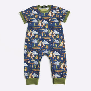 Camping Boy Romper

