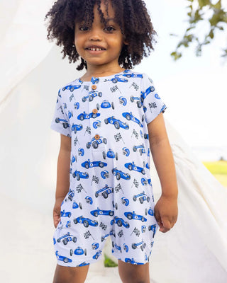 Carlo Henley Romper-160 Dress/Romper/Jumpsuit-Lev Baby-Baby In Bloom