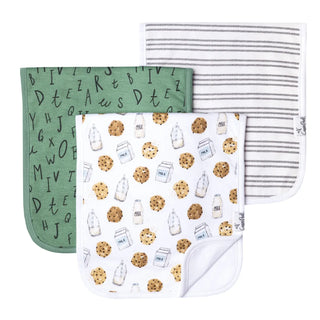 Ultra-Absorbent Premium Burp Cloths | 3-Pack Signature Set
