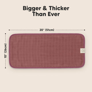 Lumi Muslin Burp Cloths 5 pack