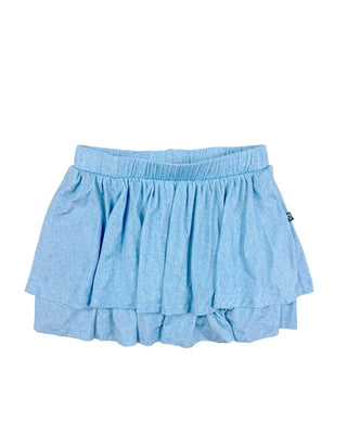 Blue Double Layer Skirt-140 Kids Bottoms-Lev Baby-Baby In Bloom