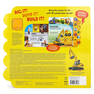 Dig It! Dump It! Build It! 10-Button Construction Sound Book