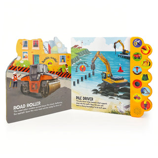 Dig It! Dump It! Build It! 10-Button Construction Sound Book