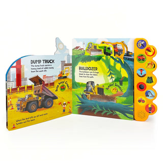 Dig It! Dump It! Build It! 10-Button Construction Sound Book