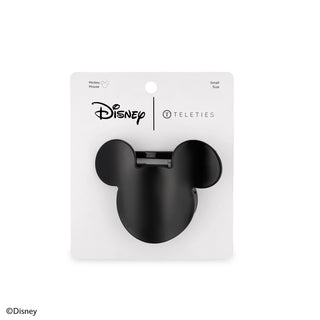 Disney x TELETIES Mickey Mouse Small Flat Hair Clip – No-Slip, Low Profile Hold-240 Womens Accessories-teleties-Baby In Bloom