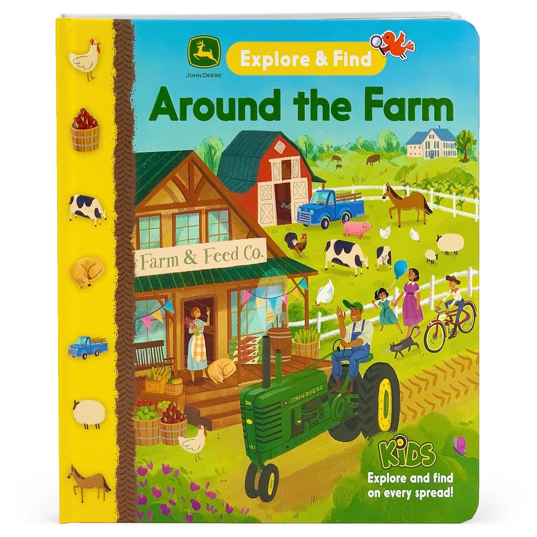 Around the Farm Explore and Find Book
