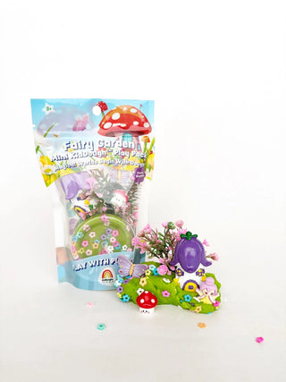 Magical Fairy Garden Sensory Play Dough Kit – All-In-One Portable Creative Pack