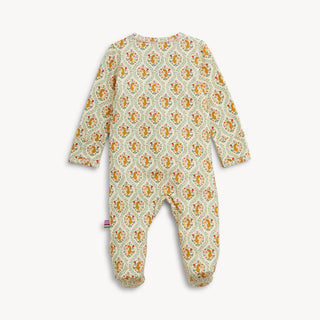 Fleur Sauvage Magnetic Modal Footie – Ultra-Soft Baby Sleeper-110 Footie/pjs/coverall/gown-Magnetic Me-Baby In Bloom