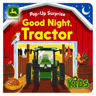 Pop Up Surprise Book - Good Night, Tractor-180 Books-Cottage Door-Baby In Bloom