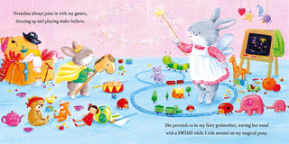 Grandma Loves Me: Padded Children's Board Book-190 Toys-Simon and Schuster-Baby In Bloom