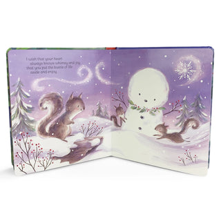 Grandma's Christmas Wishes: Padded Holiday Board Book for Toddlers