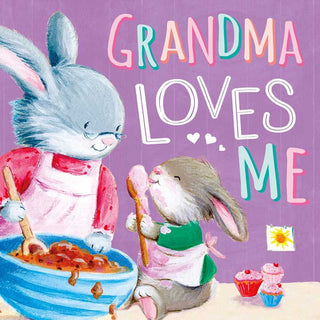 Grandma Loves Me: Padded Children's Board Book-190 Toys-Simon and Schuster-Baby In Bloom