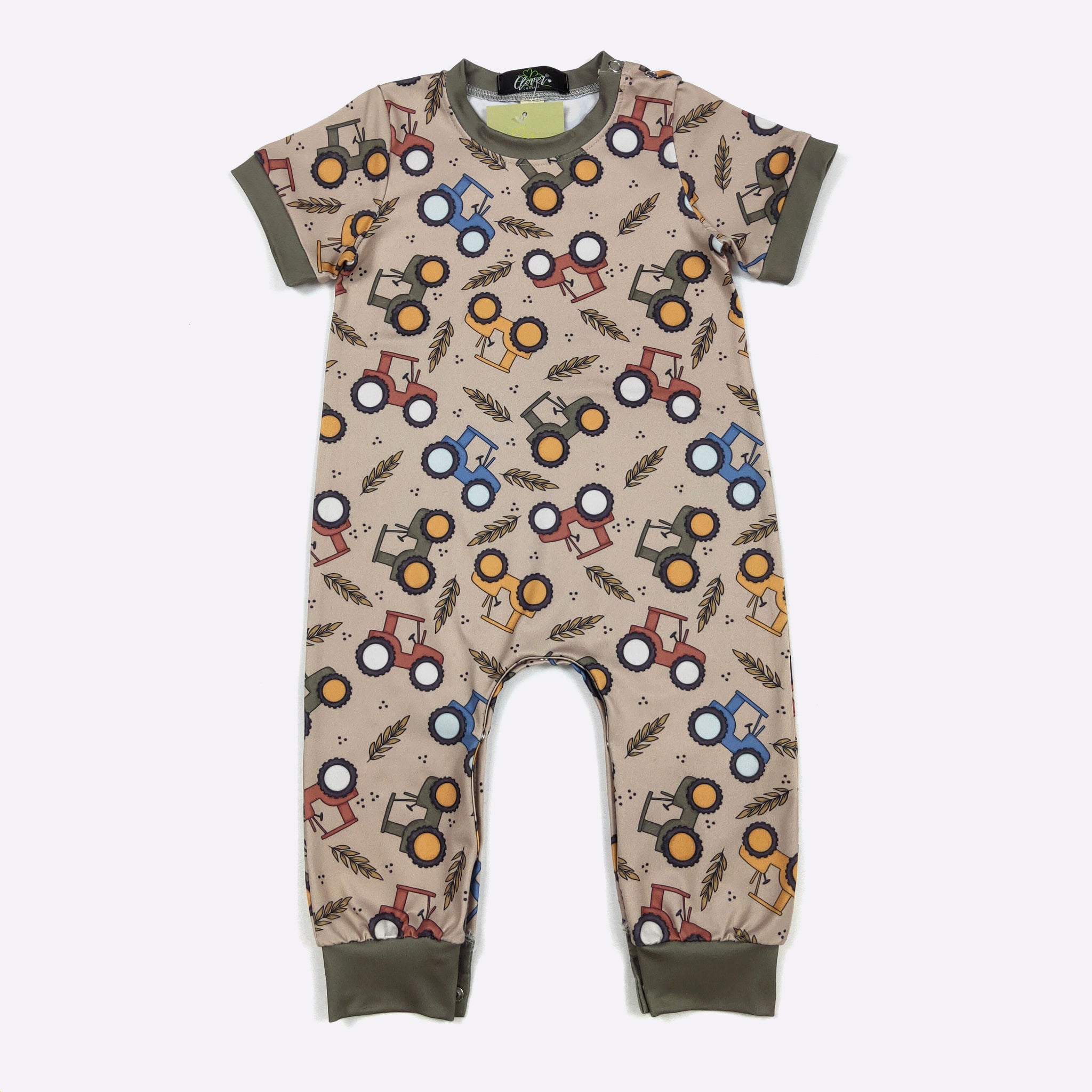 Harvest Tractor Romper