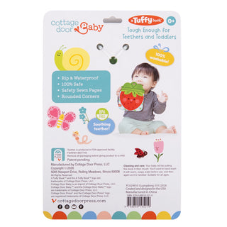 Hello Garden: Indestructible Tuffy Teether Book for Babies