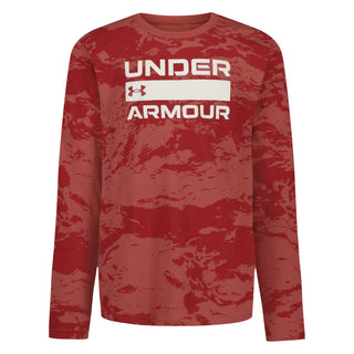 Under Armour Kids' Mountain Camo Long Sleeve Performance Tee