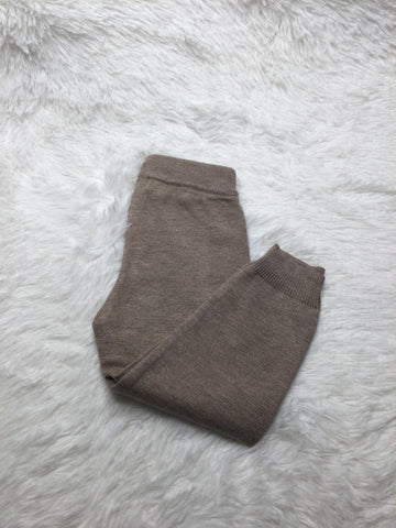 Brown Sweater Joggers