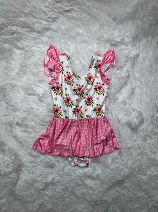 Rose Pink Leotrad-250 Dance-Oppsie Daisy-Baby In Bloom