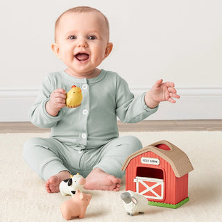Itzy Play Barn™: 5-Piece Spill & Fill Sensory Activity Toy-190 Toys-Itzy Ritzy-Baby In Bloom