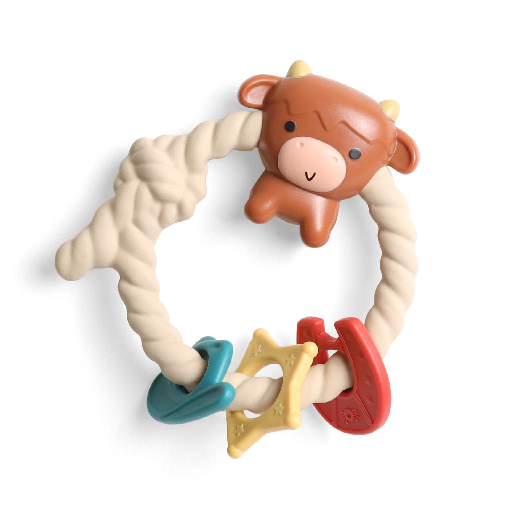 Ritzy Rattle Highland Cow

