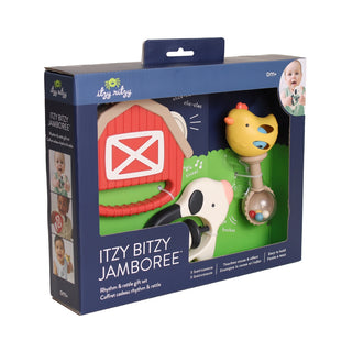 Itzy Ritzy Itzy Bitzy Jamboree™ – 3-Piece Farm-Themed Baby Musical Instrument Set-190 Toys-Itzy Ritzy-Baby In Bloom