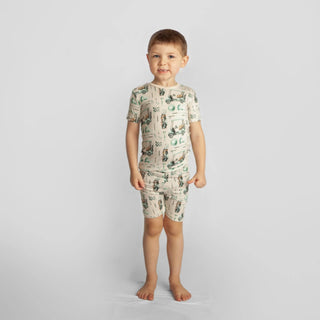 Latte Golf 2 Piece Pajamas
