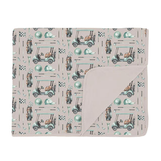 Latte Golf Toddler Blanket

