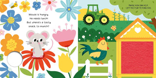 Let's Play! Farm – Interactive Toddler Activity Book with Felt Flaps & Sliders-190 Toys-Simon and Schuster-Baby In Bloom