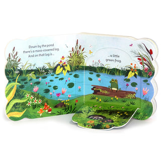 Little Green Frog: Interactive Lift-a-Flap Board Book