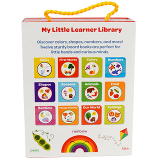 My Little Learner Library: 12-Book Early Learning Set-180 Books-Cottage Door-Baby In Bloom