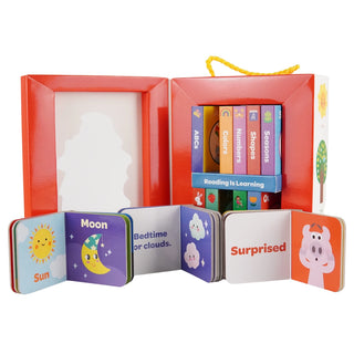 My Little Learner Library: 12-Book Early Learning Set-180 Books-Cottage Door-Baby In Bloom