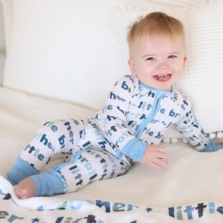 LIttle Brother Convertible Romper-110 Footie/pjs/coverall/gown-Caden Lane-Baby In Bloom