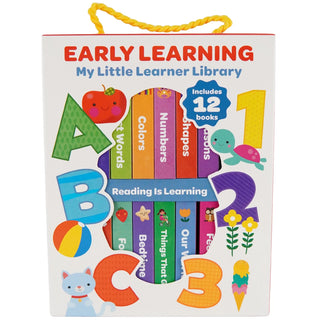 My Little Learner Library: 12-Book Early Learning Set-180 Books-Cottage Door-Baby In Bloom