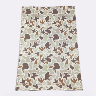 Muted Camo Minky Swaddle Blanket (29" x 43")