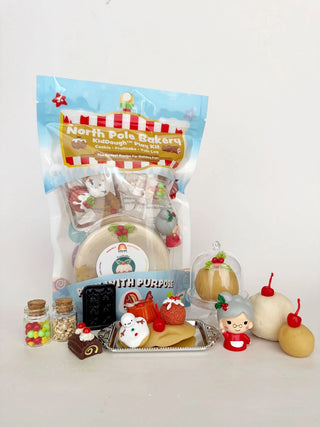 North Pole Bakery Holiday Sensory Play Dough Kit