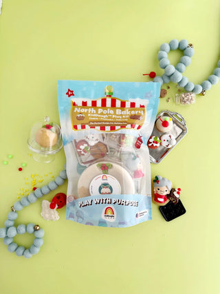 North Pole Bakery Holiday Sensory Play Dough Kit
